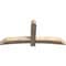 Ekena Millwork Bellingham Smooth Timber Gable Bracket, Douglas Fir, 72"W x 33"H x 5 1/2"D x 5 1/2"F, 11/12 Pitch GBW072X33X0606BEL00SDF - alternate 3